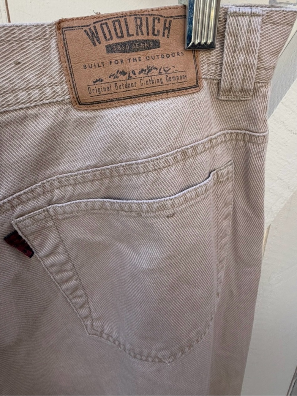 Woolrich Men's Light Tan twill  Pants size 36x32
